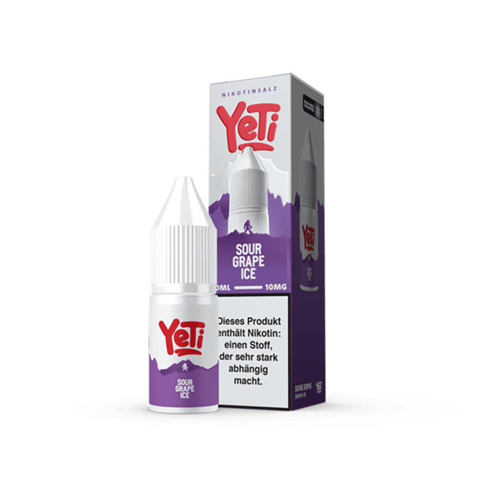 Liquid Sour Grape Ice - Yeti Summit Nikotinsalz 10mg