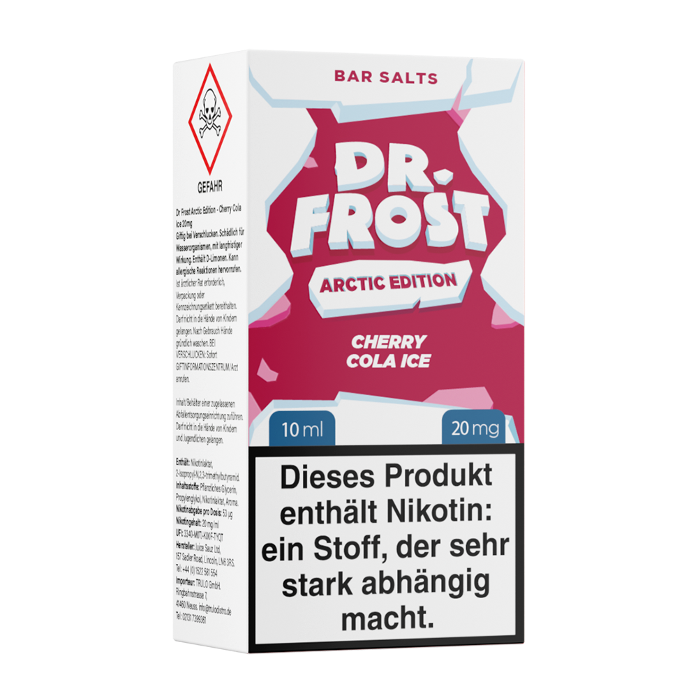 Liquid Cherry Cola Ice - Dr. Frost Nikotinsalz 20mg