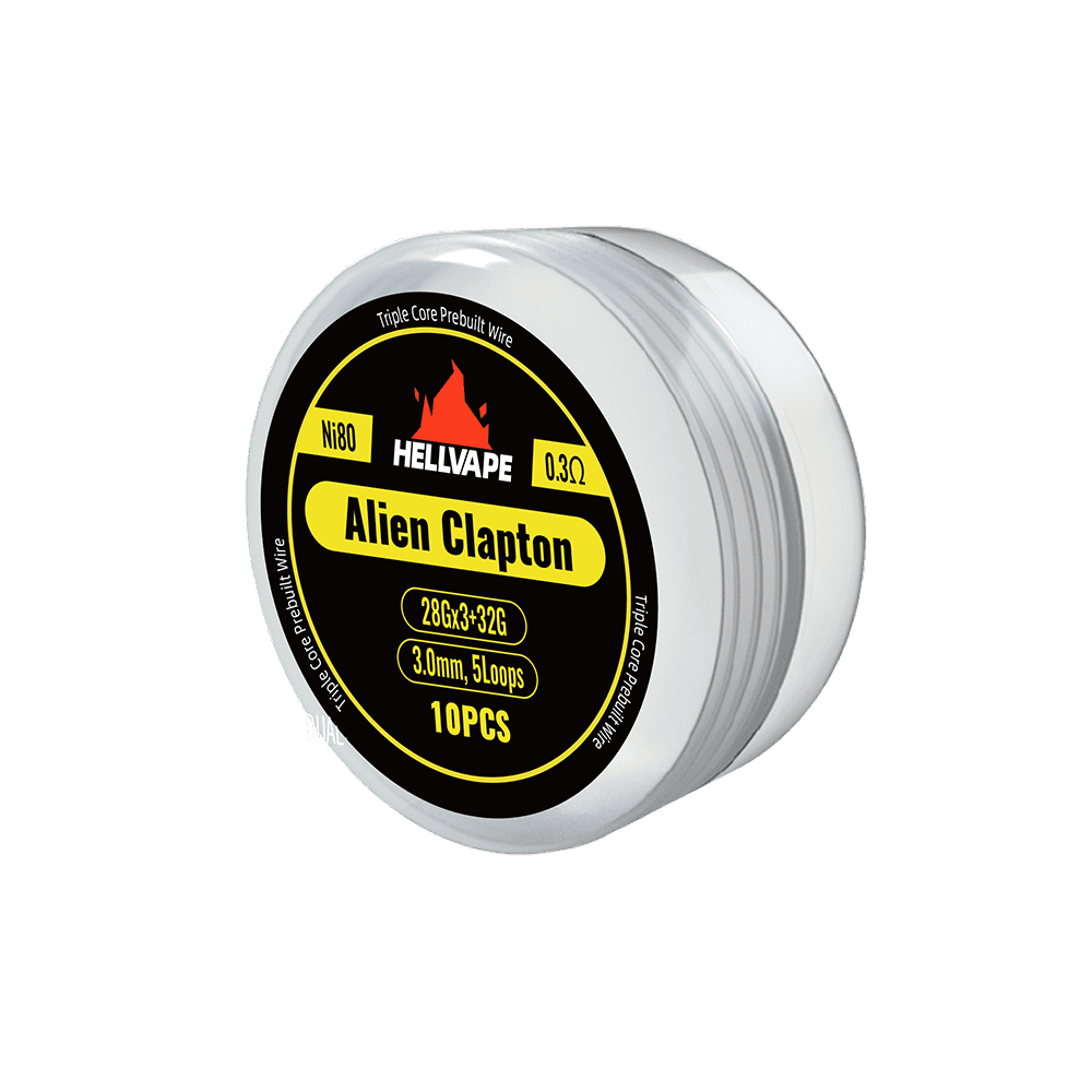 Hellvape Alien Clapton Coil 0,3 Ohm Ni80 32G