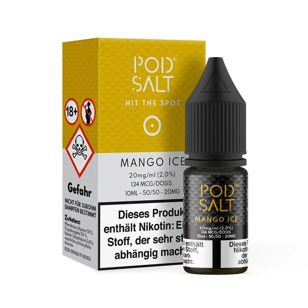 Liquid Mango Ice - Pod Salt Core Nikotinsalz 20mg