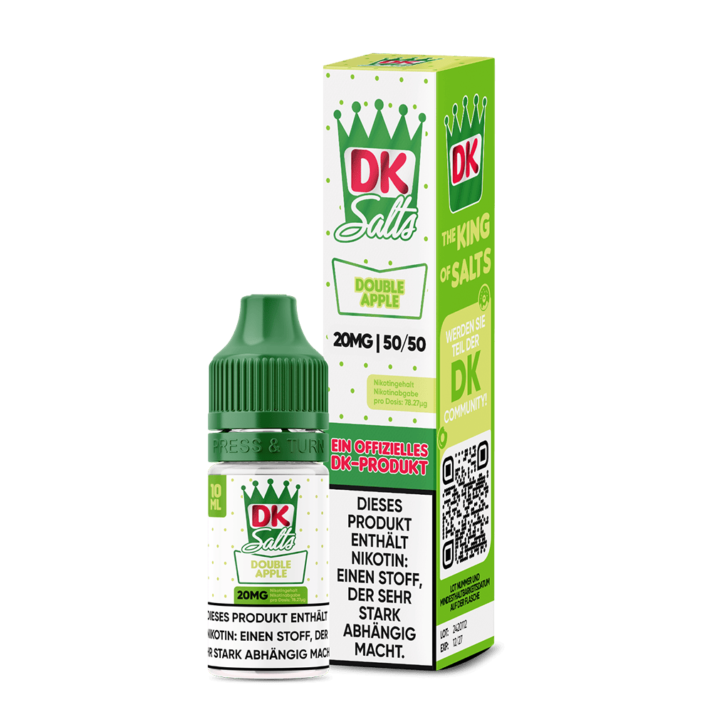 DK Salts Nikotinsalz - Double Apple - Liquid 20mg 10ml  C