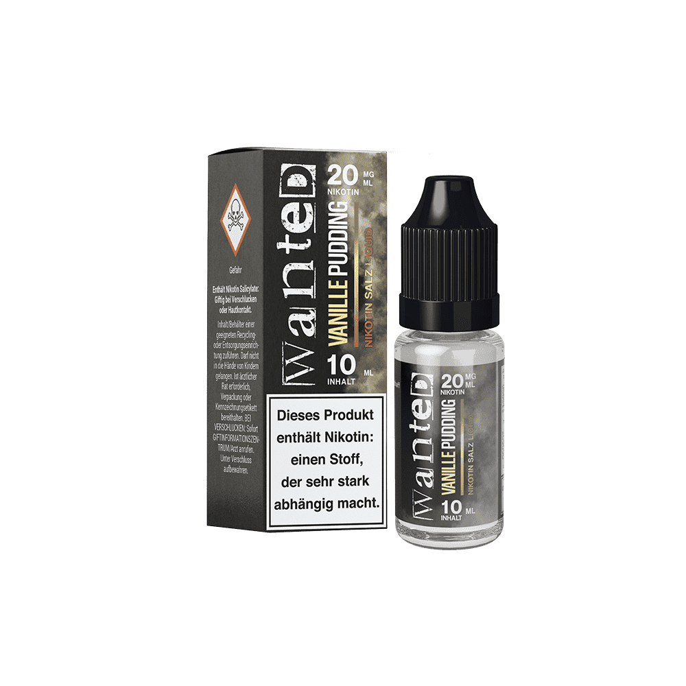 Liquid Vanillepudding - Wanted Overdosed Nikotinsalz 20mg