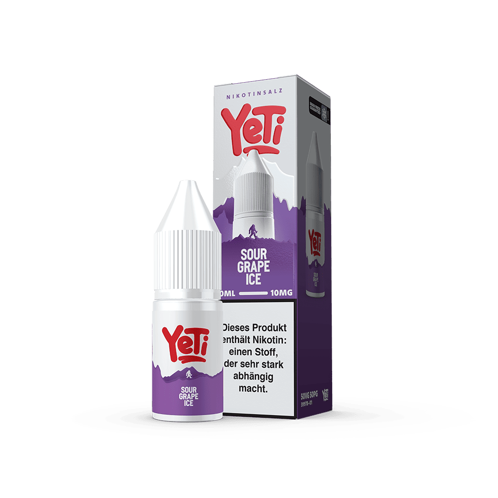 Liquid Sour Grape Ice - Yeti Summit Nikotinsalz 10mg