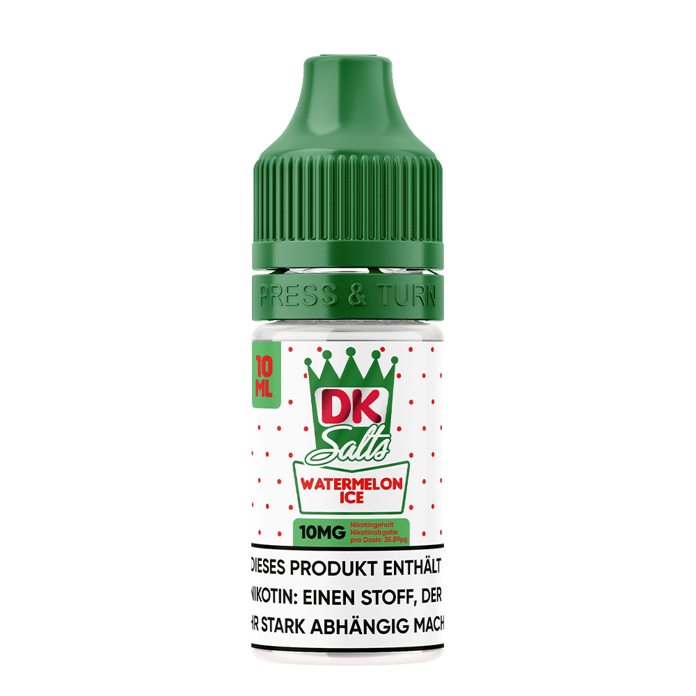 DK Salts Nikotinsalz - Watermelon Ice - Liquid 10mg 10ml  C