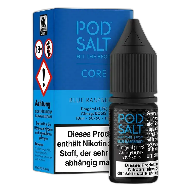 Liquid Blue Raspberry - Pod Salt Core Nikotinsalz 11mg