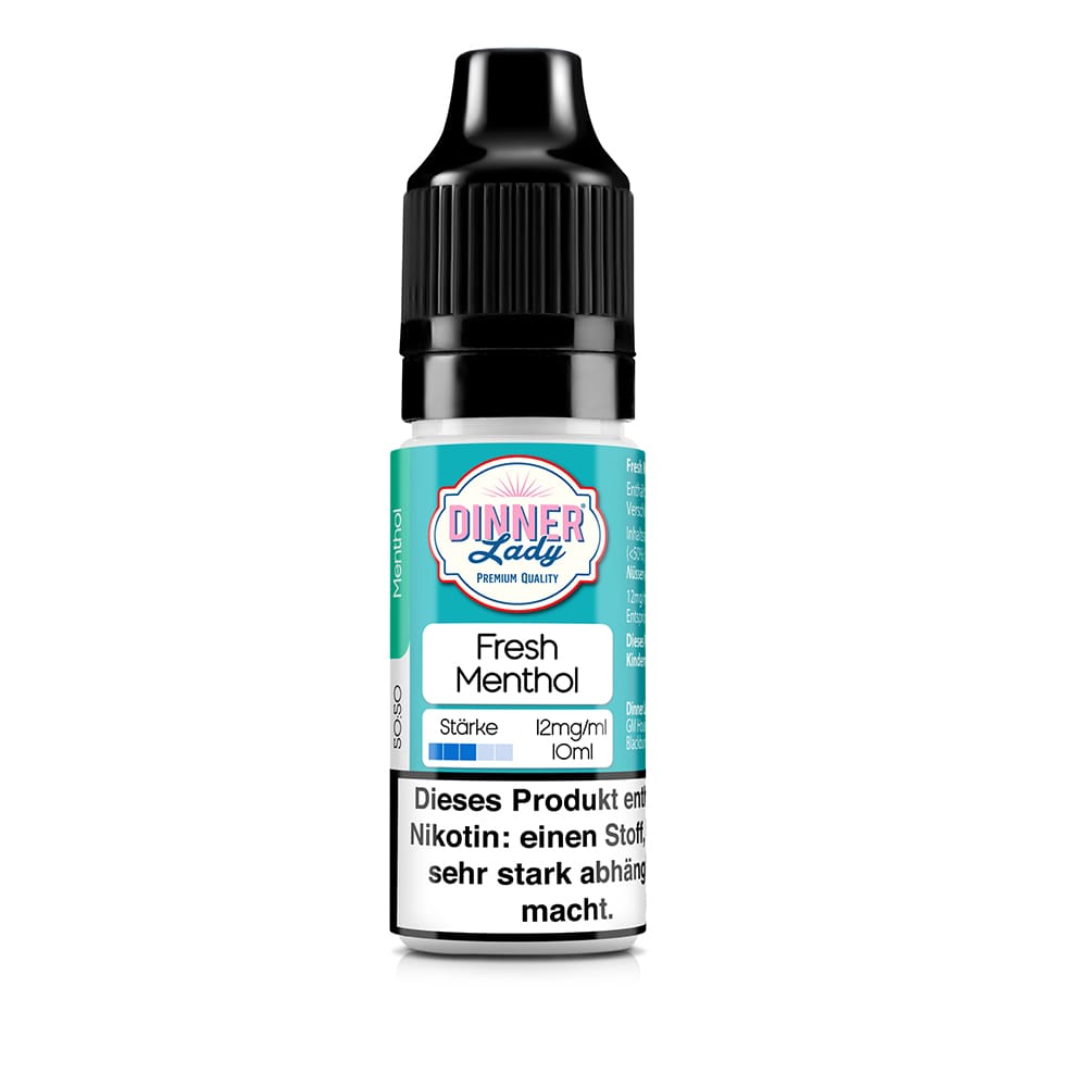 Liquid Fresh Menthol - Dinner Lady 12mg
