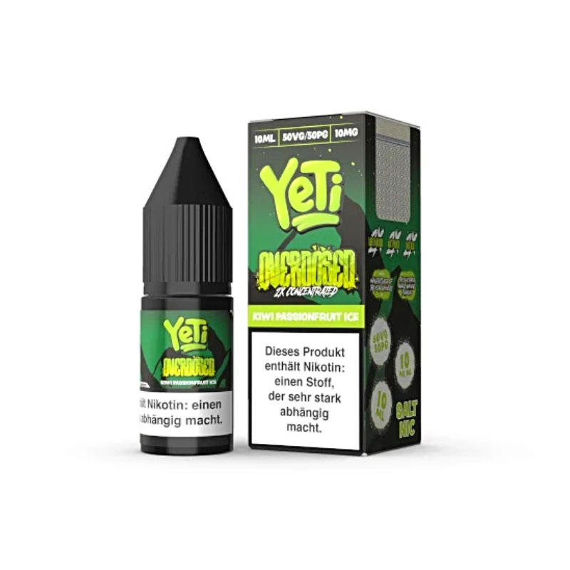 Liquid Kiwi Passionsfruit Ice - Yeti Overdosed Nikotinsalz 10mg
