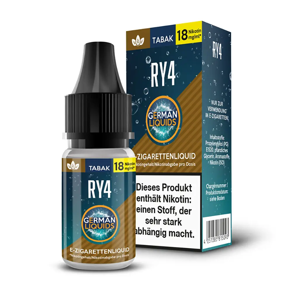 Liquid RY4 18mg - German Liquids