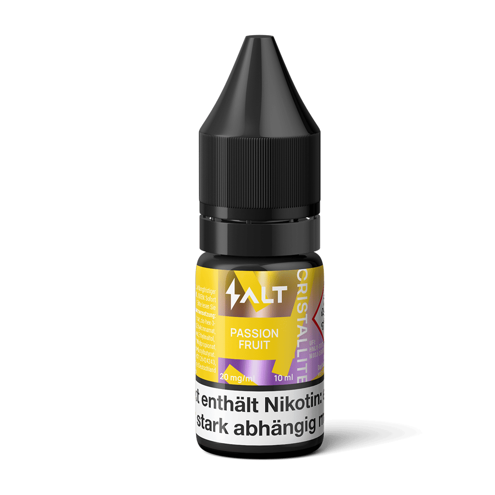 SALT Cristallite Nikotinsalz - Passion Fruit - 10ml Liquid 20mg  C