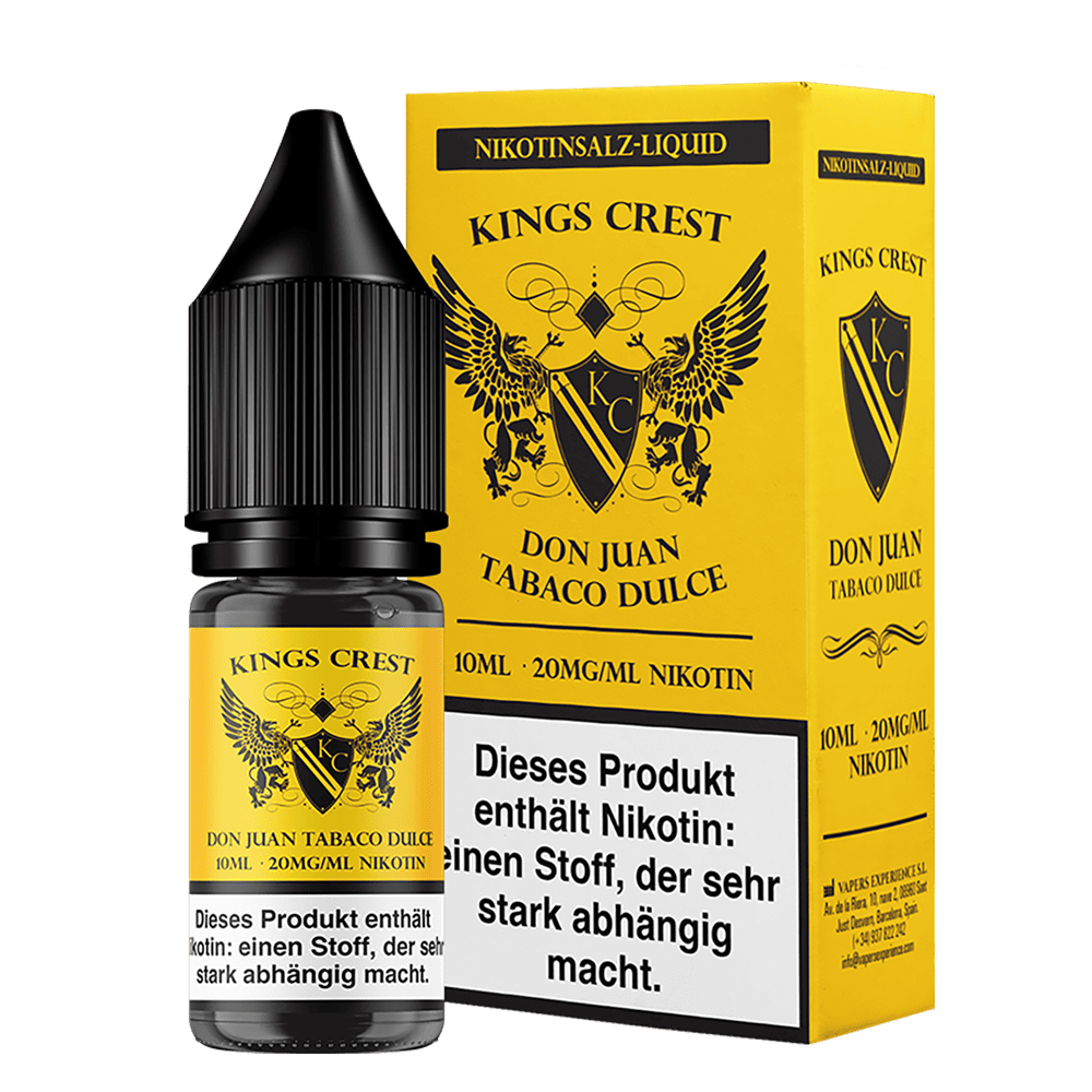 Kings Crest Nikotinsalz - Don Juan Tobaco Dulce - 20mg