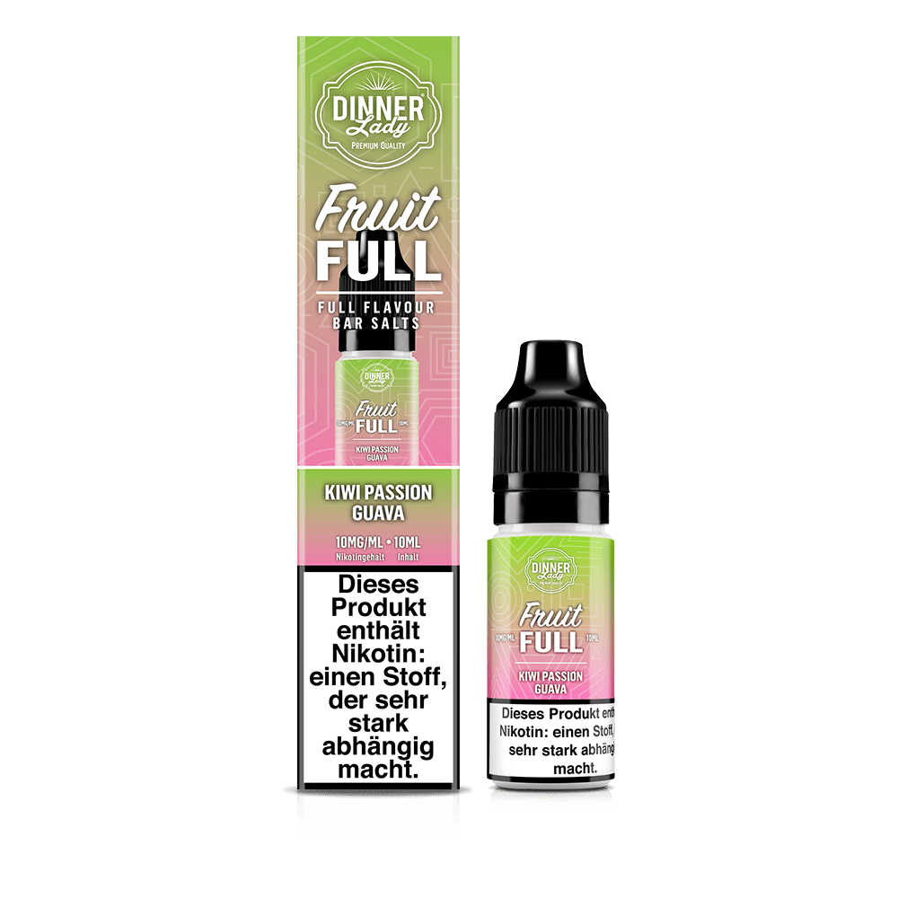 Liquid Kiwi Passion Guava - Dinner Lady Fruit Full Nikotinsalz