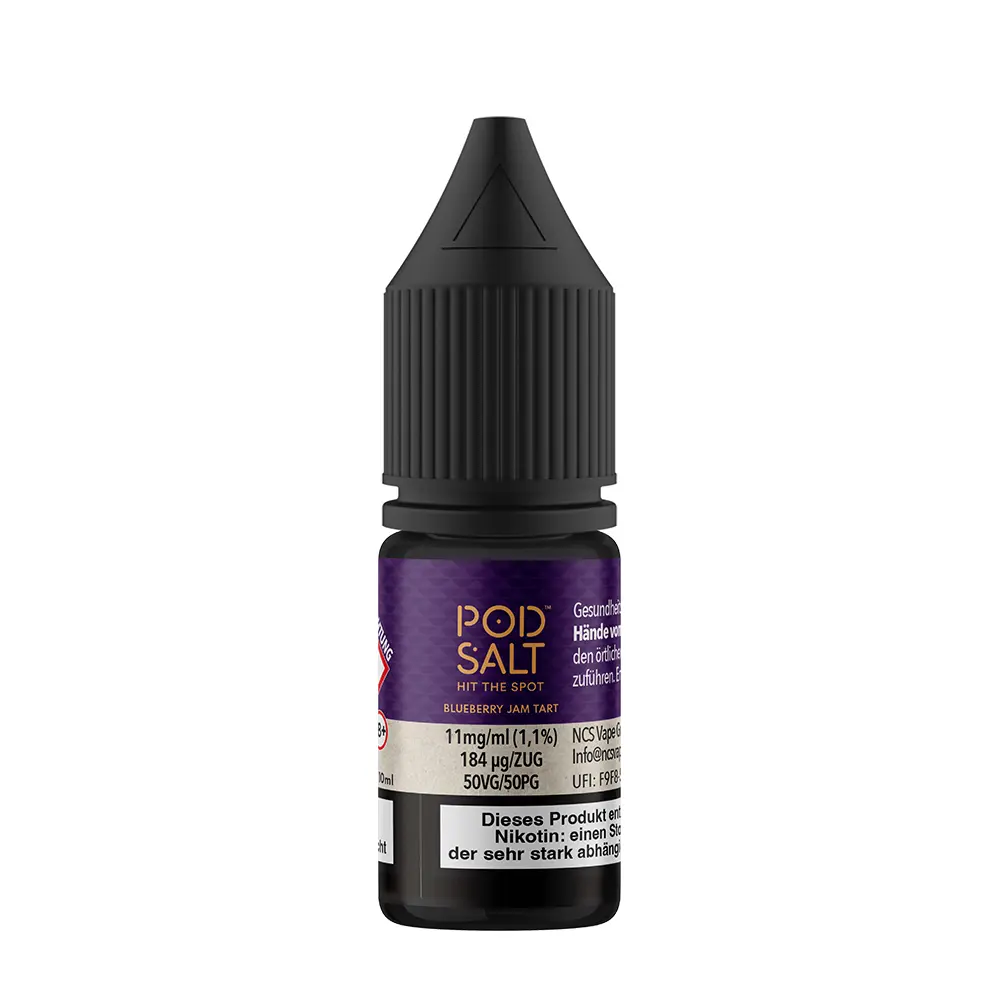 Liquid Blueberry Jam Tart - Pod Salt Fusion Nikotinsalz