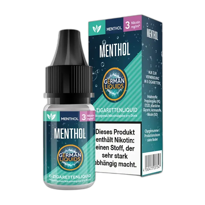 German Liquids Menthol 3mg
