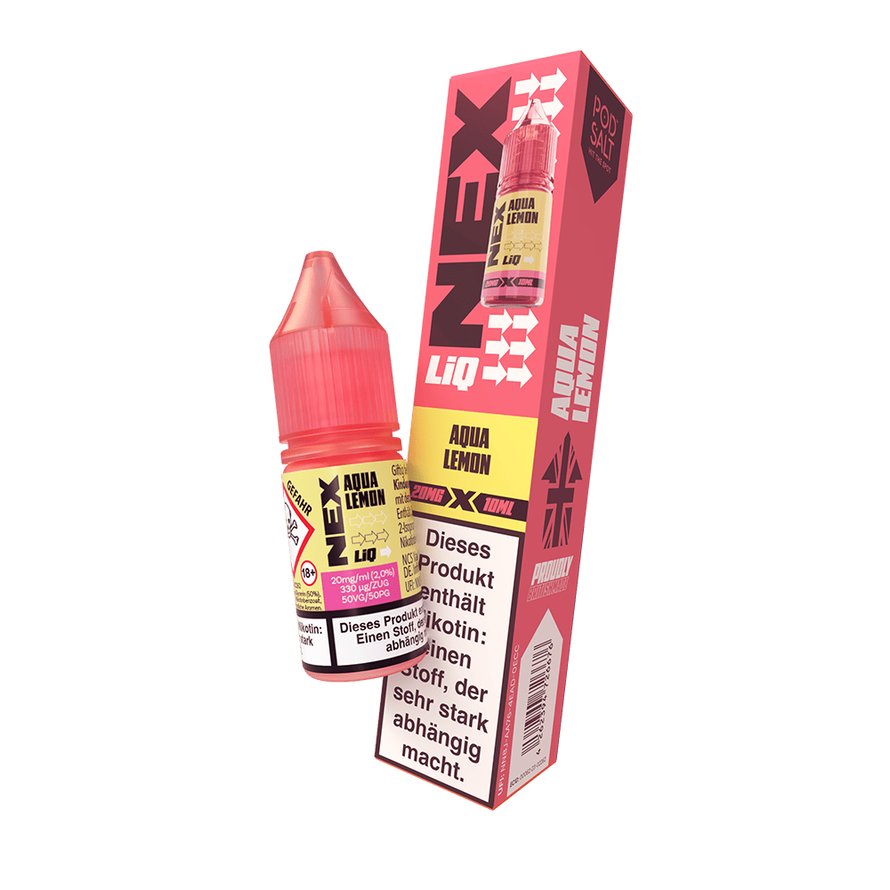 Liquid Aqua Lemon - Nex Liq Nikotinsalz 20mg