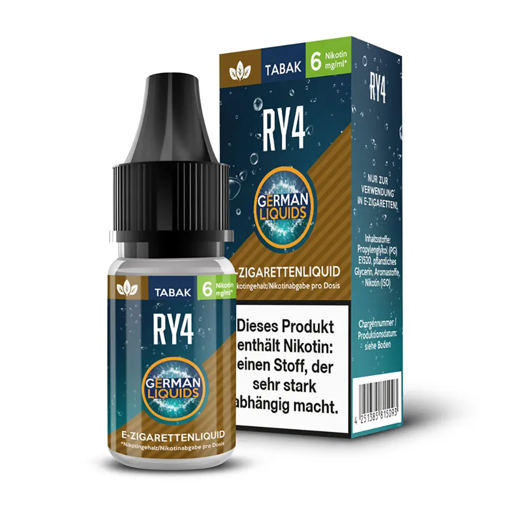 Liquid RY4 6mg - German Liquids