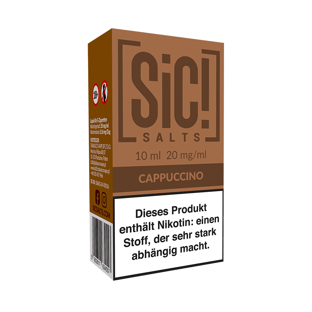 Liquid Cappuccino - SIC Nikotinsalz 20mg