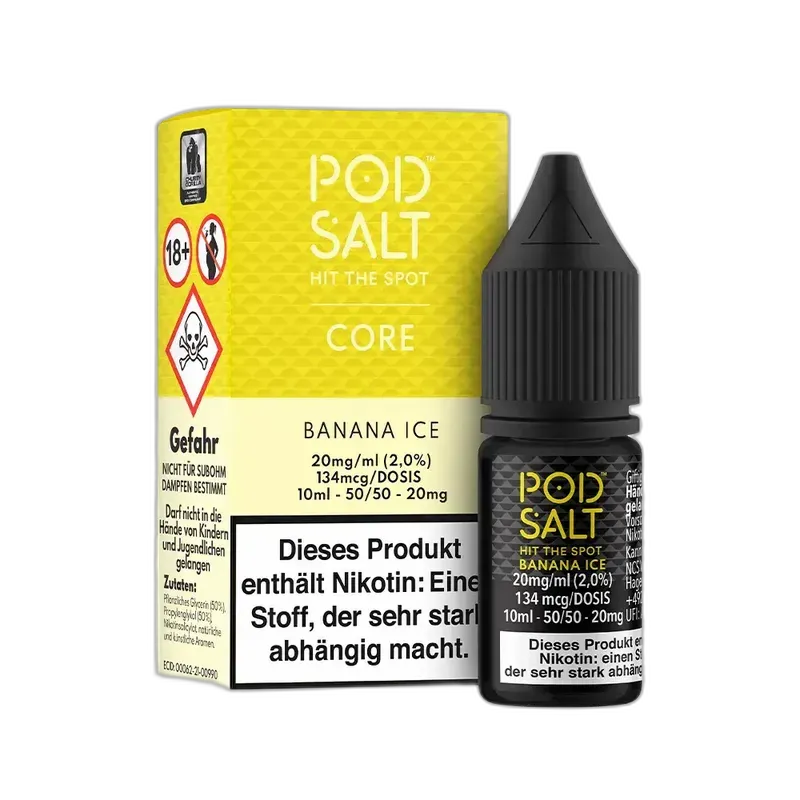 Liquid Banana Ice - Pod Salt Core Nikotinsalz 20mg