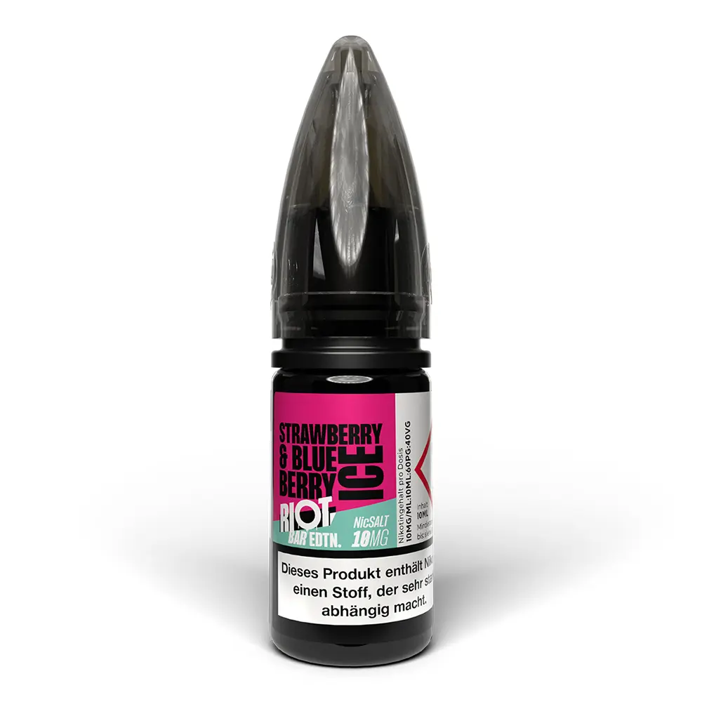 Liquid Strawberry Blueberry Ice - RIOT BAR EDTN Nikotinsalz