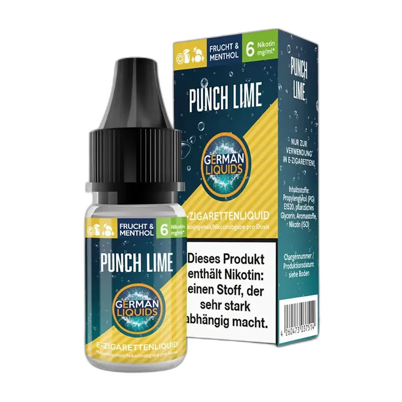 German Liquids Punch Lime V2 6mg