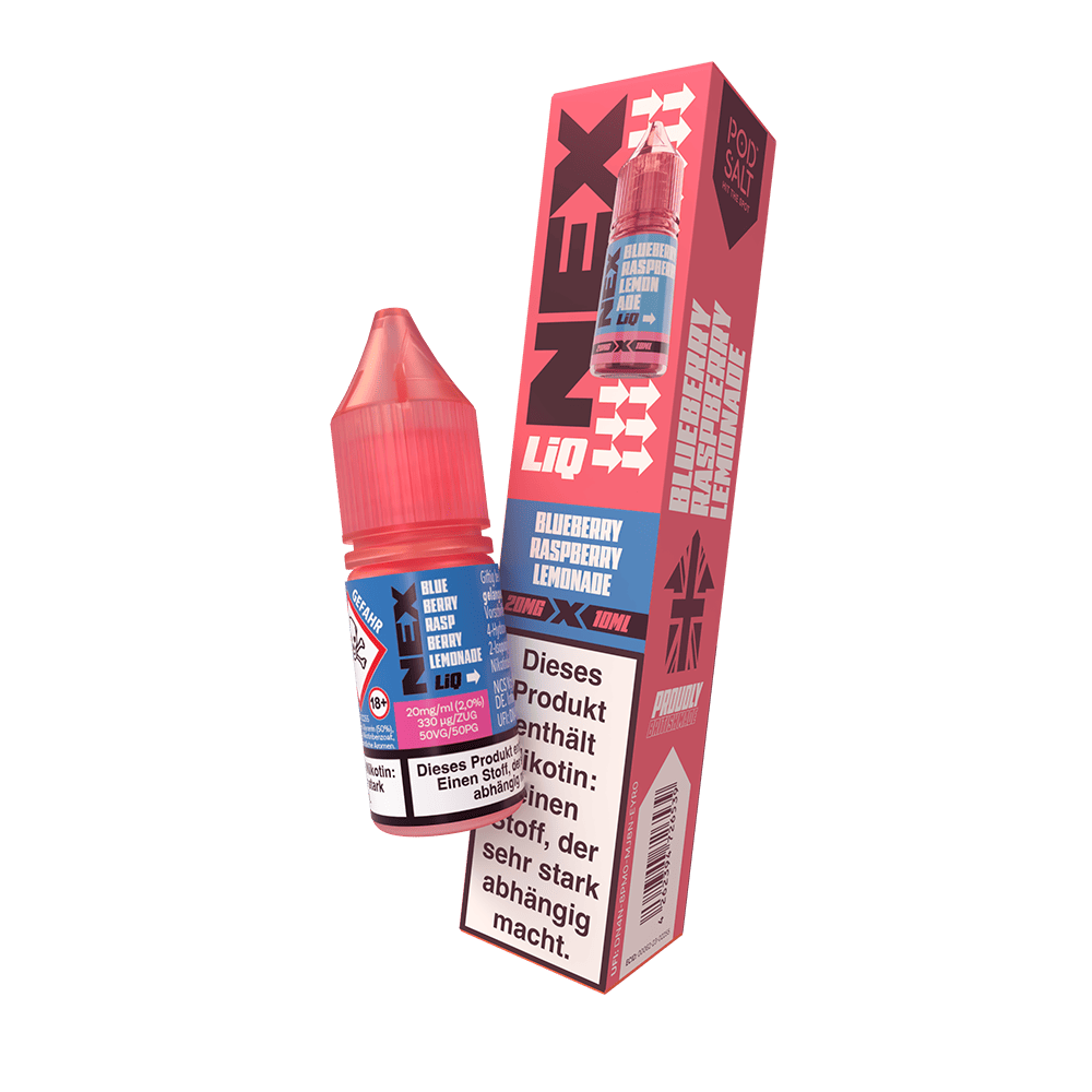 Liquid Blueberry Raspberry Lemonade - Nex Liq Nikotinsalz 20mg