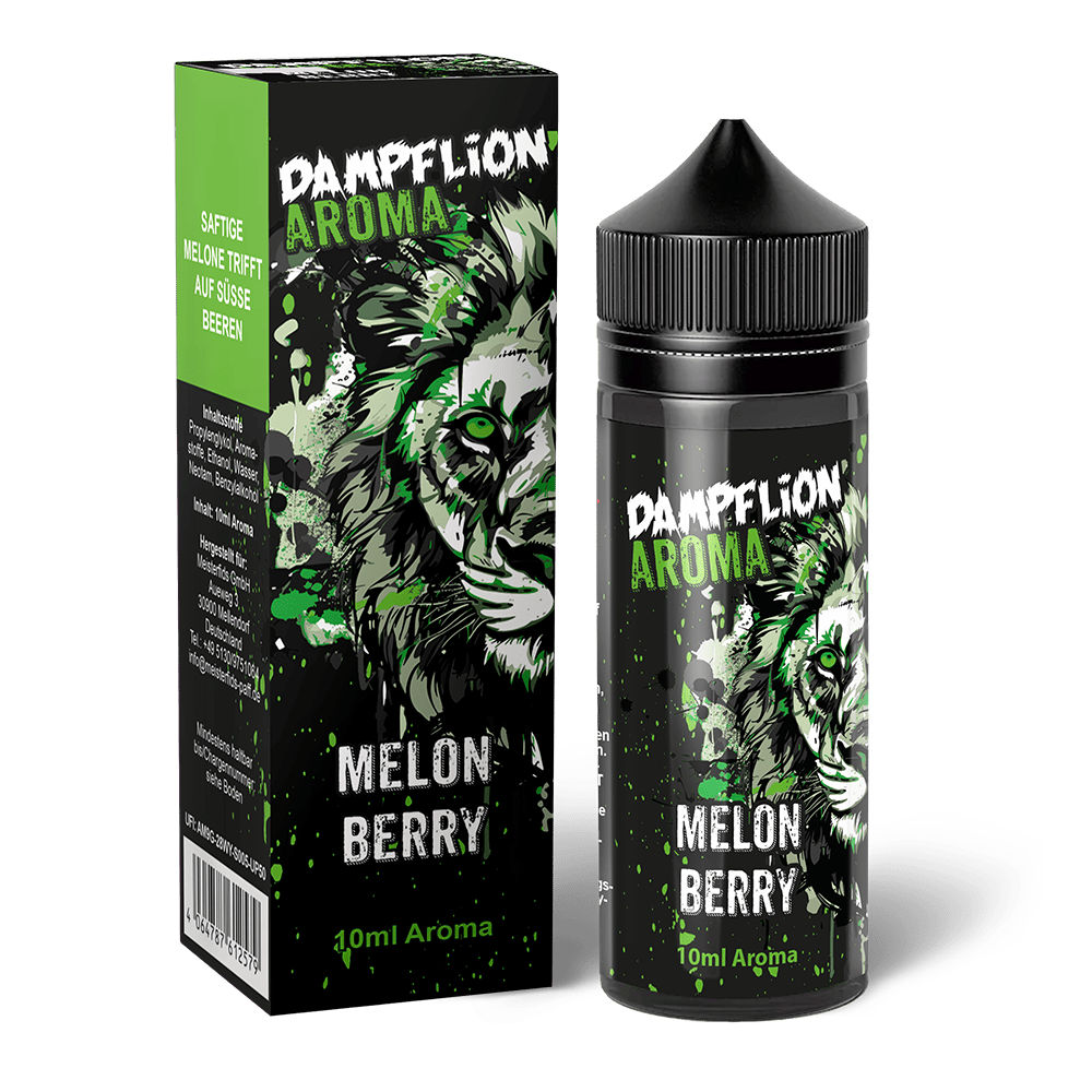 Dampflion Intense Longfill - Melonberry - 10ml Aroma in 120ml Flasche  C