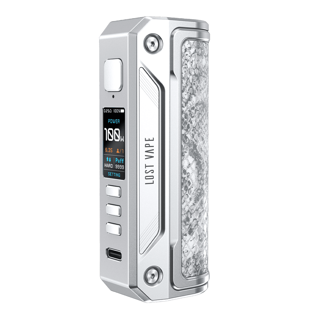 Lost Vape Thelema Solo 100W Mod Alluring Silver