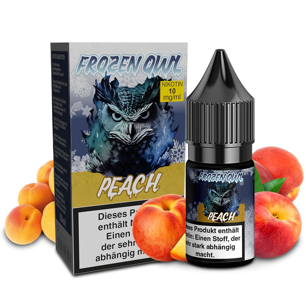Liquid Peach - Frozen OWL Nikotinsalz 10mg