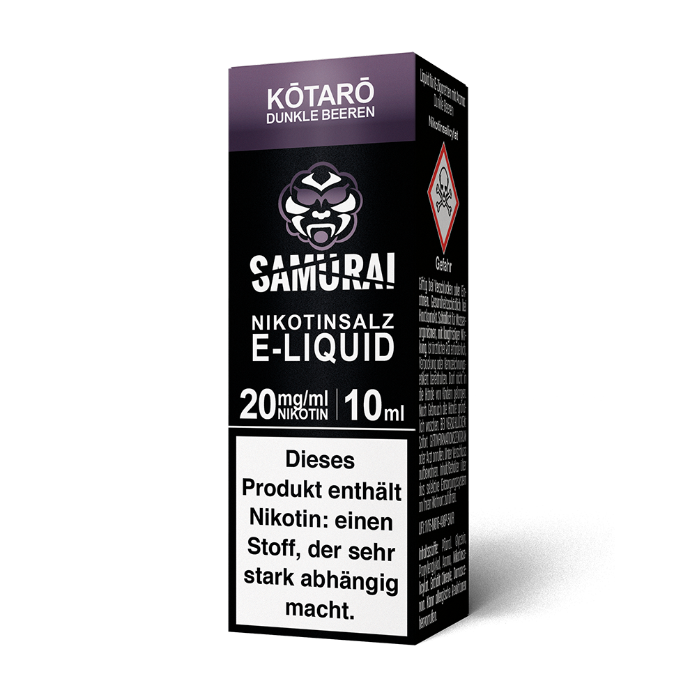 Liquid Kotaro Dunkle Beeren - Samurai Nikotinsalz 20mg